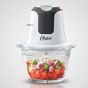 Mini Picadora Oster 3 Tazas Con Taz&oacute;n De Vidrio Fpstfp3340 Versi&oacute;n 2026