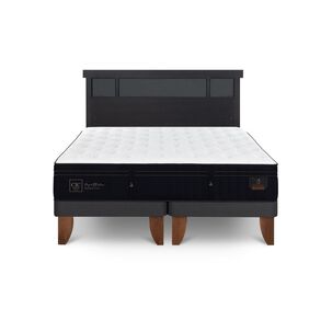 Cama Europea Cic Linea Premium / King / Base Dividida + Respaldo
