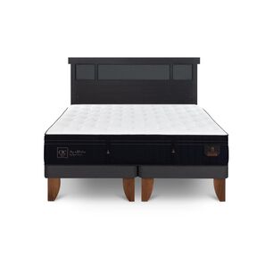 Cama Europea Cic Linea Premium / King / Base Dividida + Respaldo