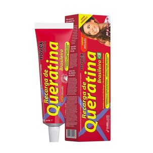 Tratamiento Recarga De Keratina Brasile&ntilde;a Novex 80gr.1 De 1000gr