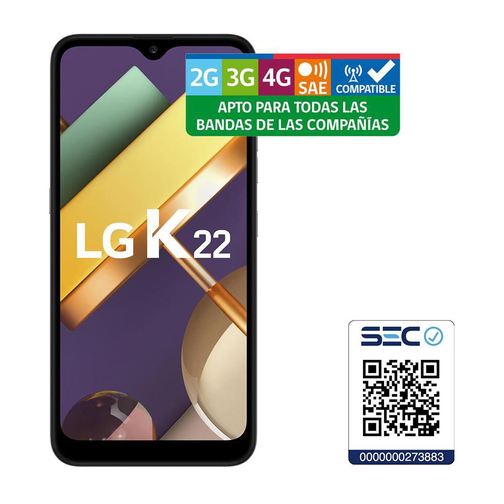 Smartphone LG K22 32 Gb / Claro image number 4.0