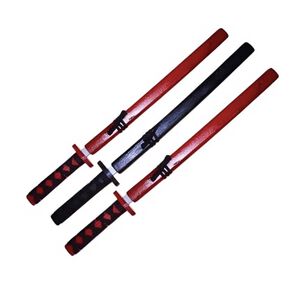 Pack 3 Katana Japonesa Madera Entrenamiento 73cm