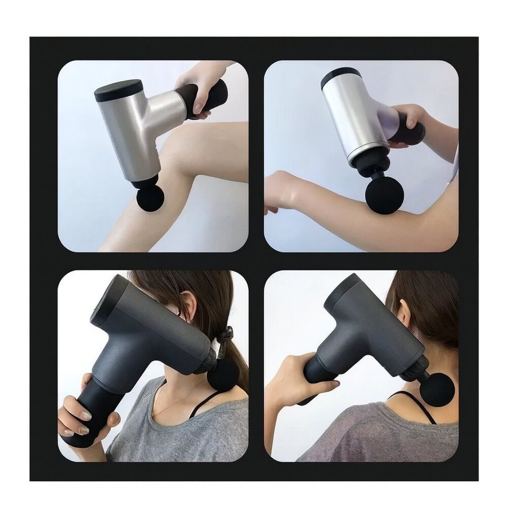 Pistola Masajeadora Corporal Port&aacute;til Relajaci&oacute;n Muscular image number 3.0