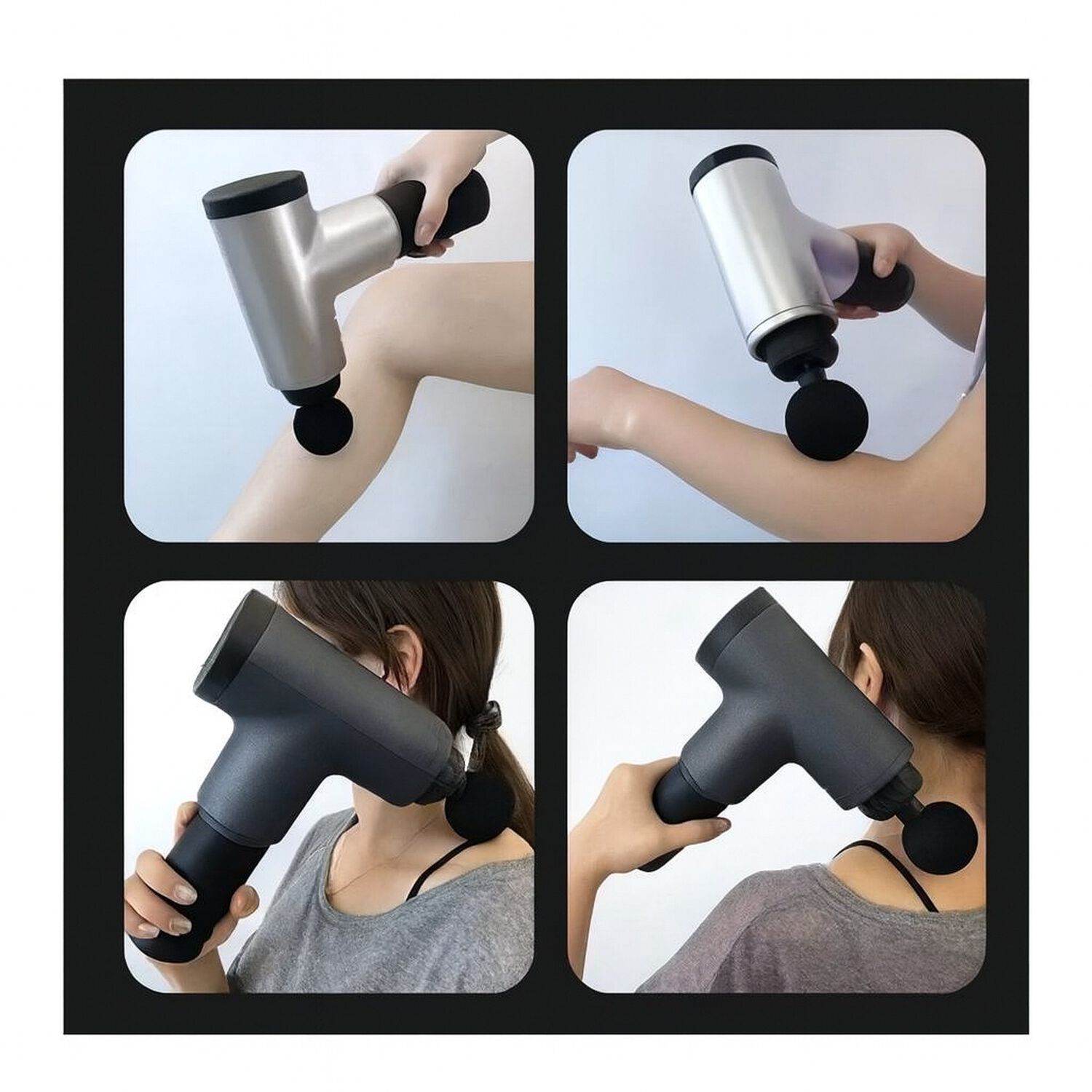 Pistola Masajeadora Corporal Port&aacute;til Relajaci&oacute;n Muscular image number 3.0