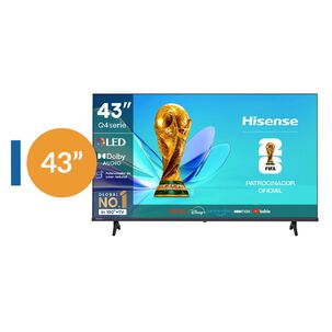 Qled 43" Hisense 43Q4SV / Full HD / Smart TV