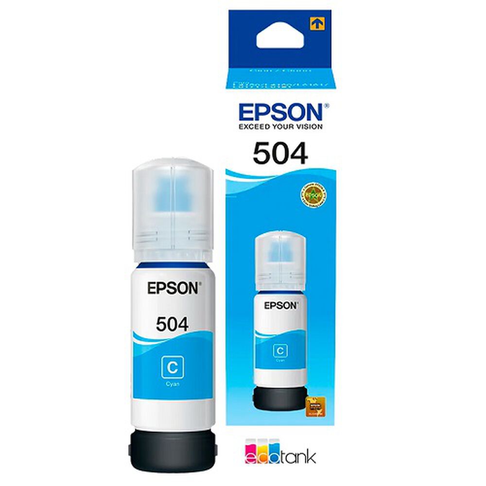 Botella 504 / T504220 Cyan Epson image number 0.0