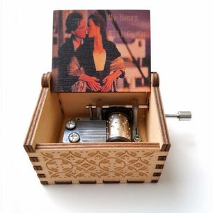 Caja Musical Titanic My Heart Will Go On.celine Dion