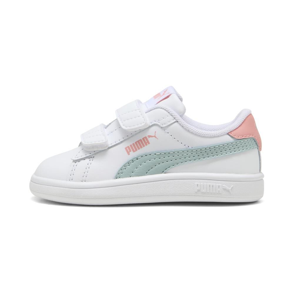 Zapatilla Urbana Niña Puma Smash Blanco image number 0.0