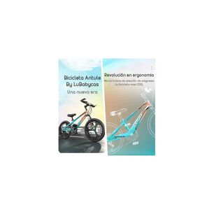 Bicicleta Infantil 8-10 A&ntilde;os Aro 20 Lubabycas Rosada