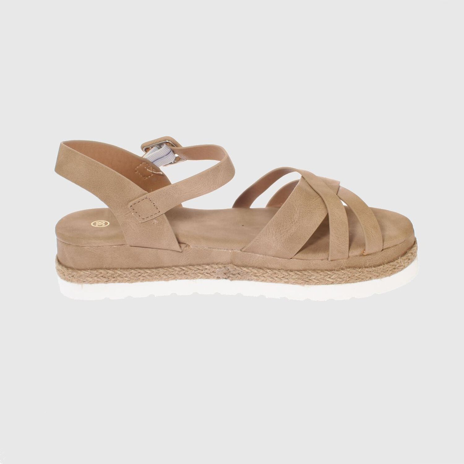 Sandalia Plataforma Khaki V&iacute;a Franca Art. 52111b31160khaki image number 3.0