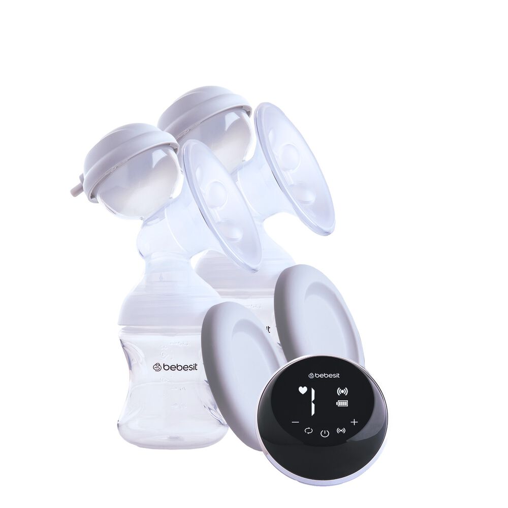 Sacaleche Extractor Leche Materna El&eacute;ctrico Doble Bebesit image number 2.0