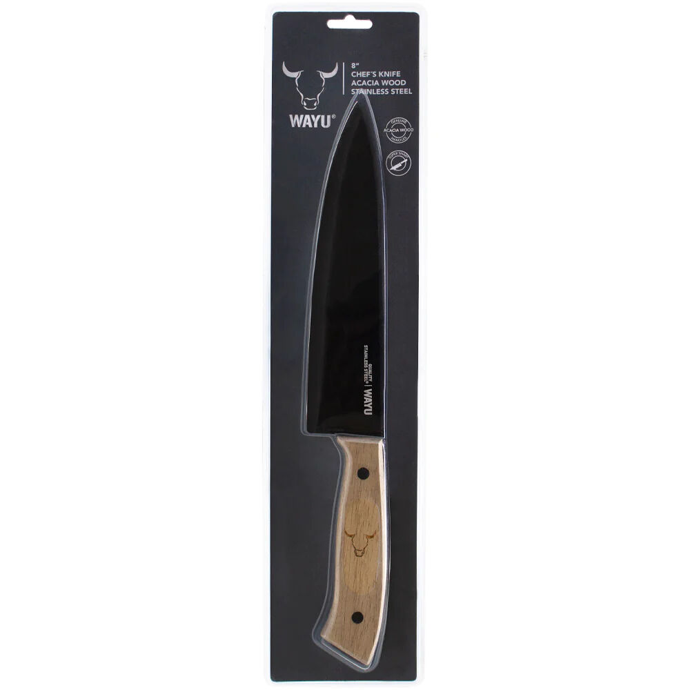 Cuchillo Prm Wayu Mango Madera Acero Antiadherente image number 5.0