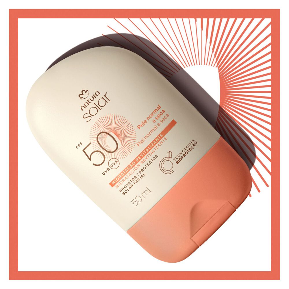 Protector Solar Facial Piel Normal A Seca Fps 50 Natura Solar image number 1.0