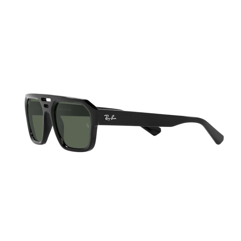 Lentes De Sol Corrigan Black Bio-based Sustentable Ray-ban image number 2.0