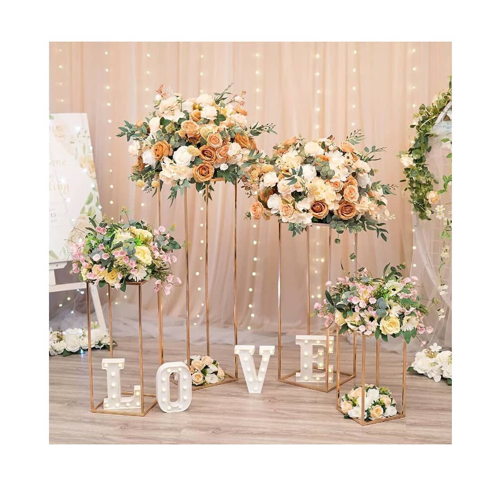 Mesas Candy Bar Decoracion 4 Pzs Estructura Metalicas Fiesta image number 1.0