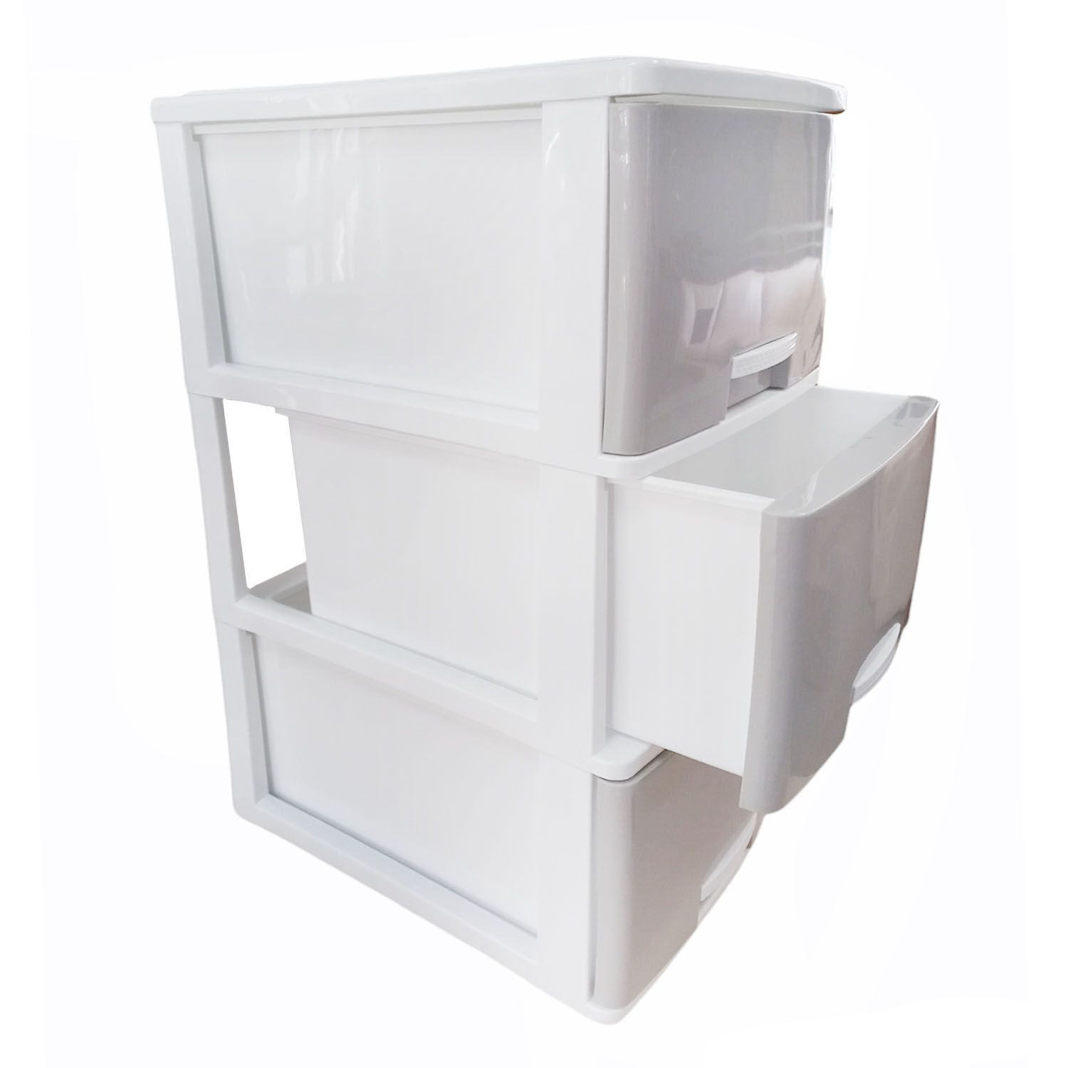 Organizador Multifuncional De Pl&aacute;stico 3 Niveles image number 1.0