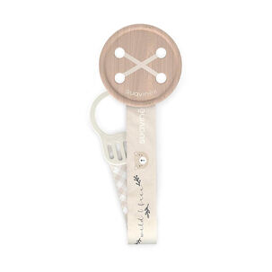 Broche Cinta Button Wild Beige
