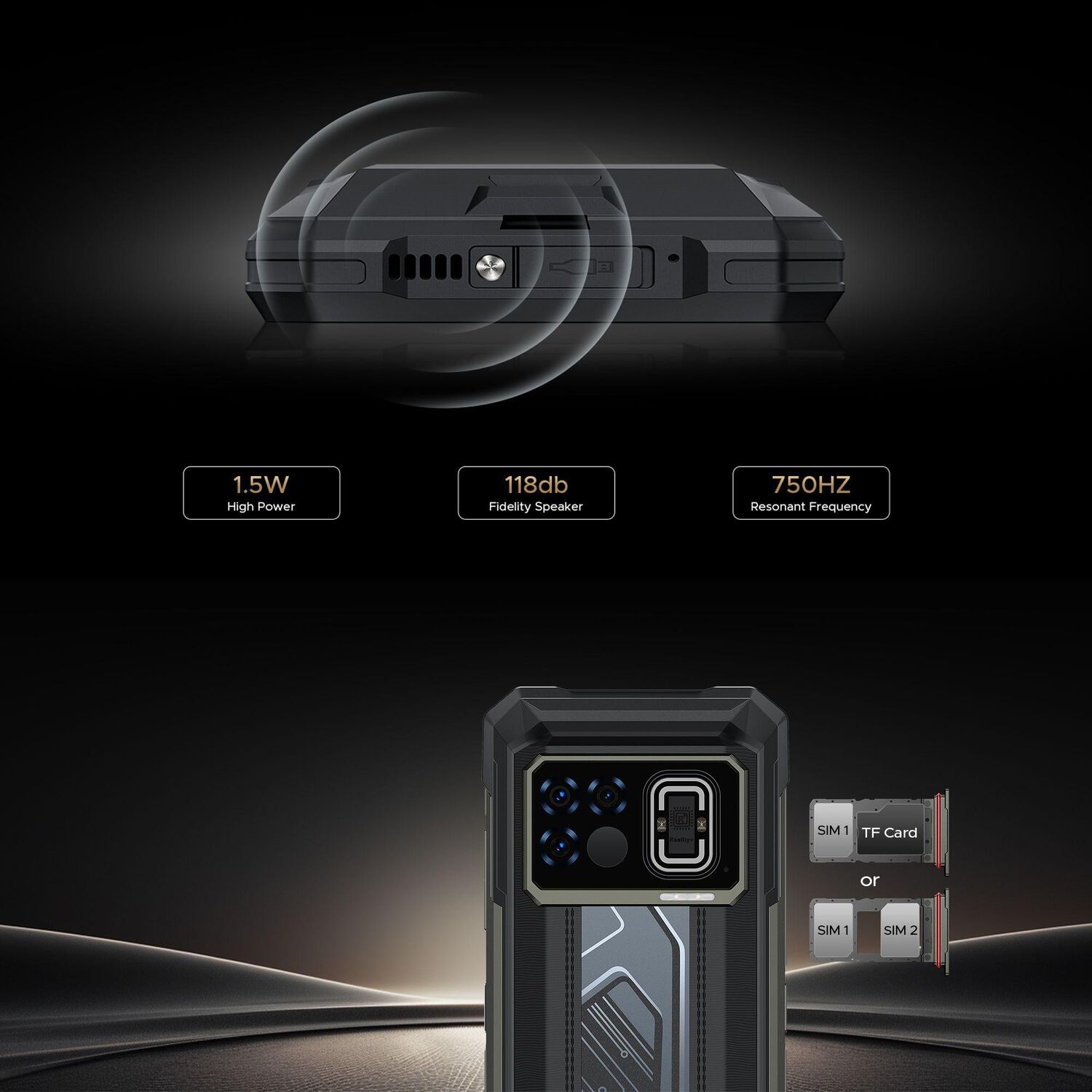 Doogee Fire 6 Max 5g Smartphone Resistente Con C&aacute;mara T&eacute;rmica Y Bater&iacute;a De 20.800mah image number 7.0