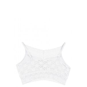 Top Encaje Recogido Blanco 2rios