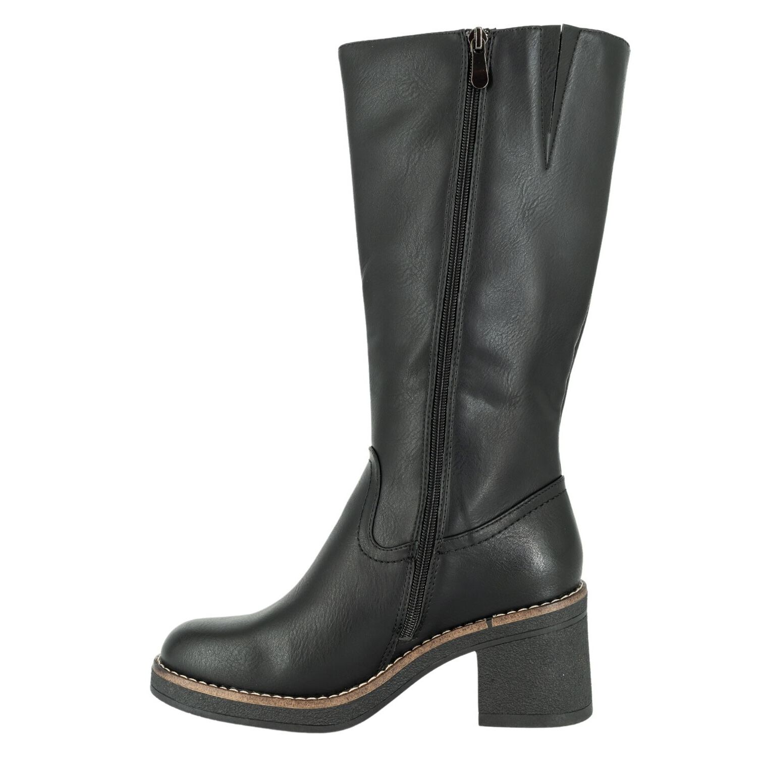 Bota Larga Floryn Negro Alquimia image number 3.0