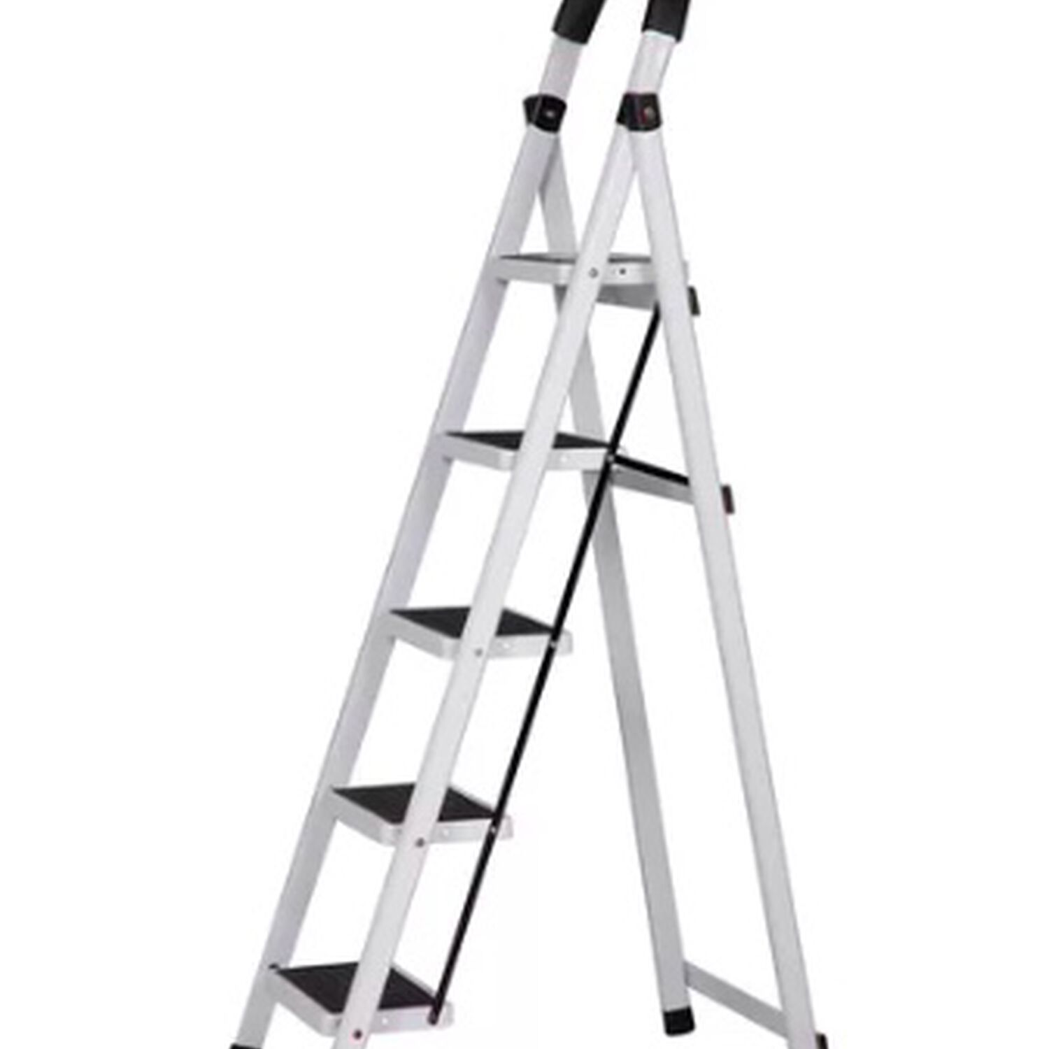 Escalera De Acero Tubular Tipo Tijera Plegable image number 0.0
