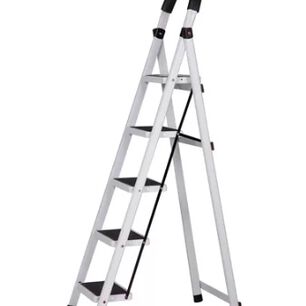 Escalera De Acero Tubular Tipo Tijera Plegable