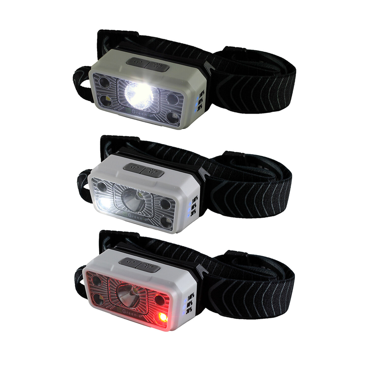Linterna Led Cintillo Recargable 300 L&uacute;menes. image number 2.0