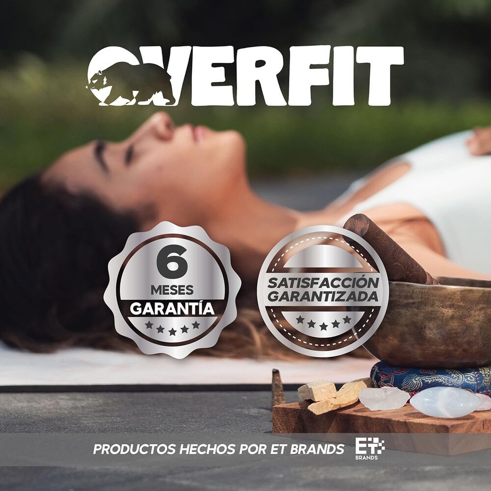 Mat Yoga Tpe 6mm Overfit Alfombra Ejercicio Pilates Bicolor image number 10.0