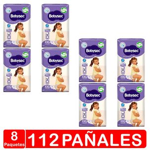 Pañales Babysec - Premium - Talla Xxg 112 Pañales