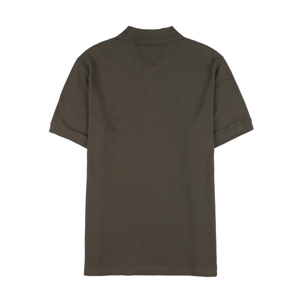 Polera Lisa Regular Manga Corta Cuello Piqu&eacute; Hombre Peroe image number 1.0