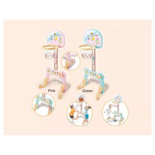 Juguete 2 En 1 Baloncesto Y Futbol 124x53cm Infantil