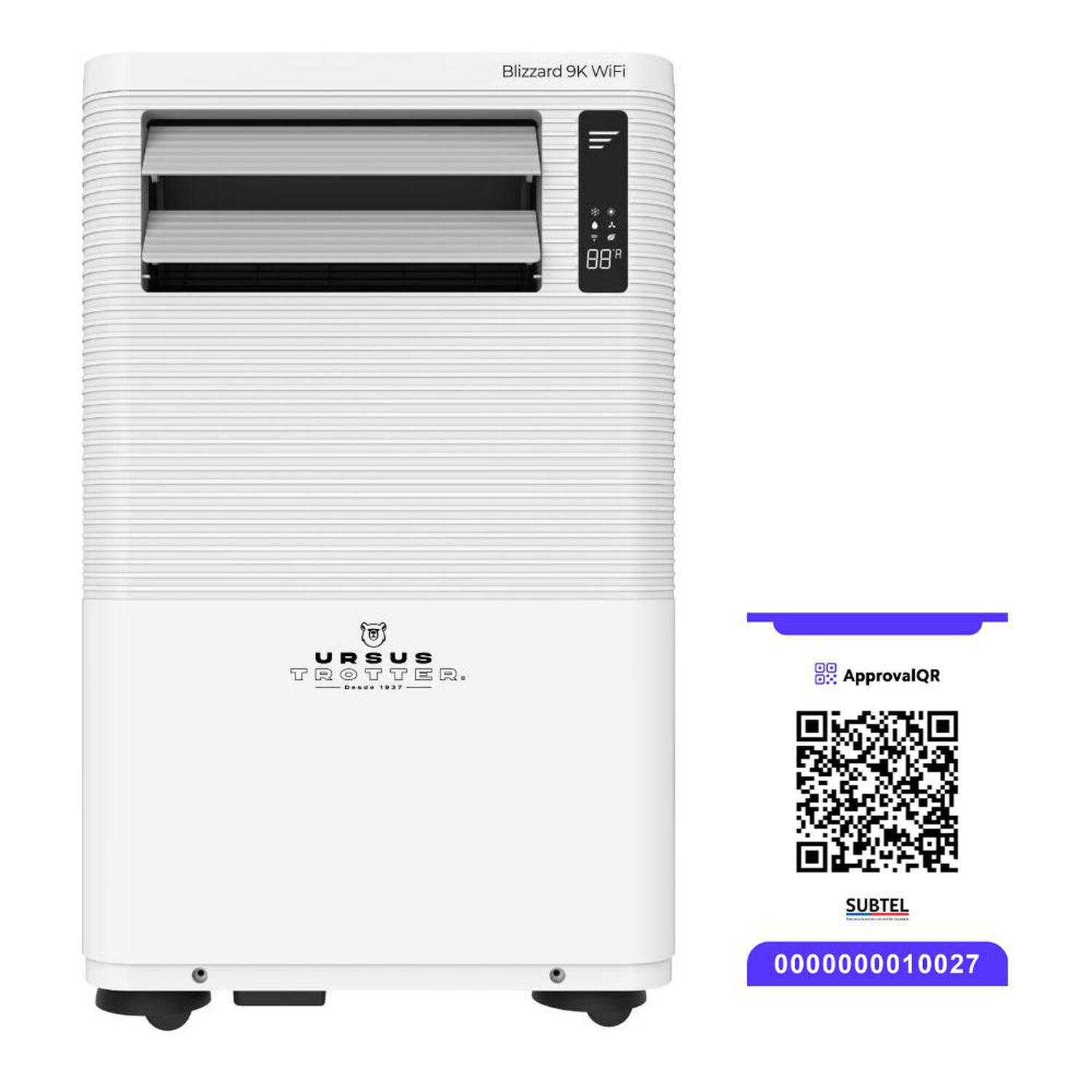 Aire Acondicionado Port&aacute;til Ursus Trotter UT-blizzard 9K / 9000 BTU image number 7.0