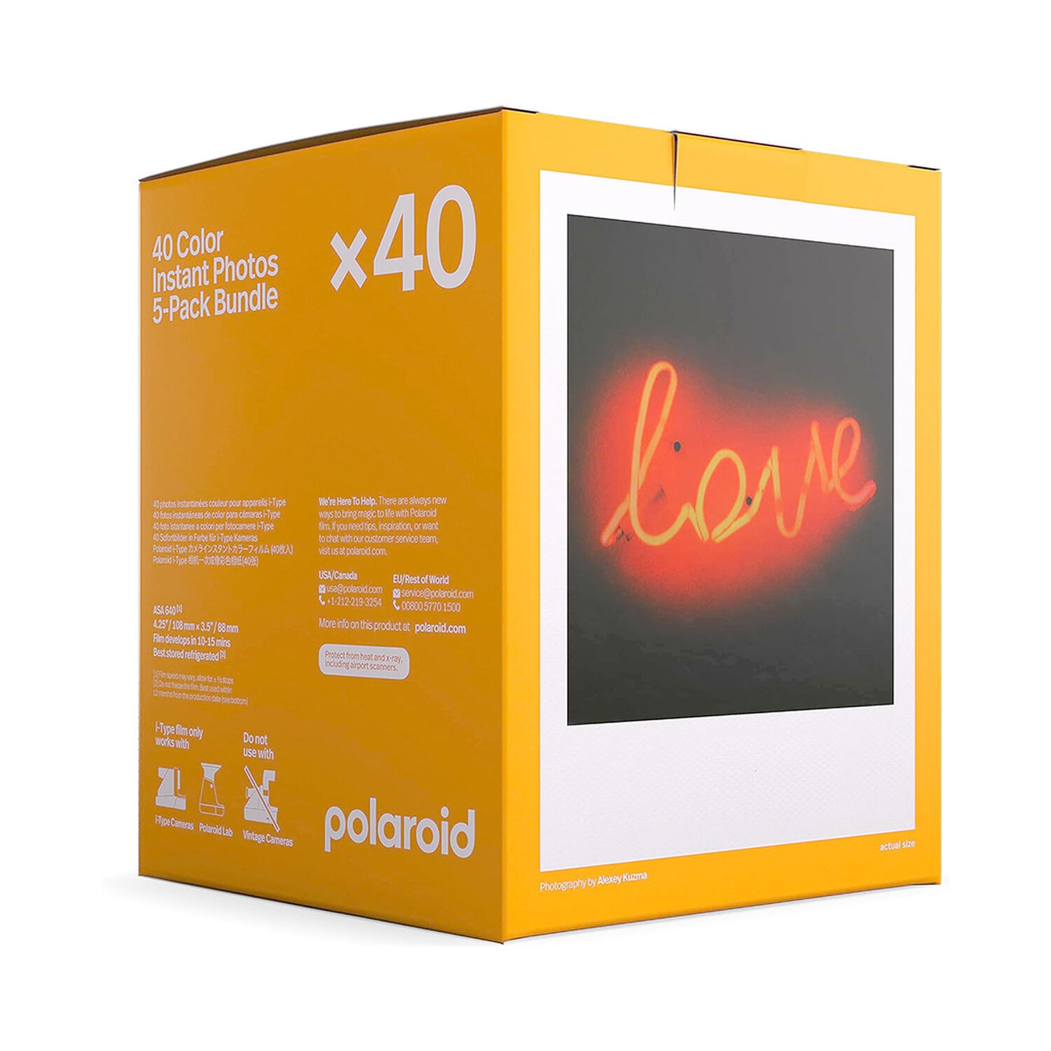 Papel Fotogr&aacute;fico Polaroid Color I-type (40 Exposiciones) image number 1.0