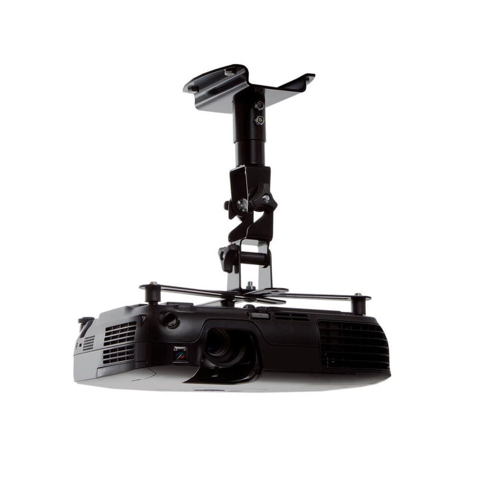 Soporte Para Proyector Techo O Pared Con Brazo 90.5cm Negro - Brasforma image number 0.0