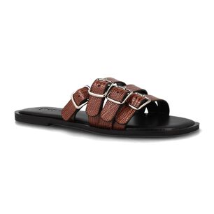 Sandalia Mujer Bata Taylor Caf&eacute;