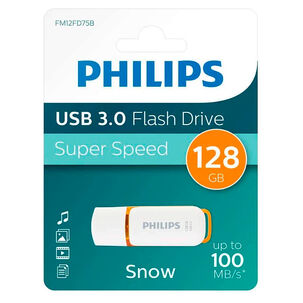 Pendrive Philips Snow 128gb 3.0 Fm12fd75b/97