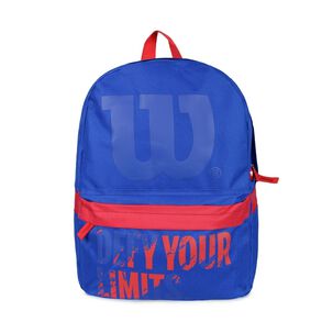 Mochila Defy Azul Con Rojo Wilson
