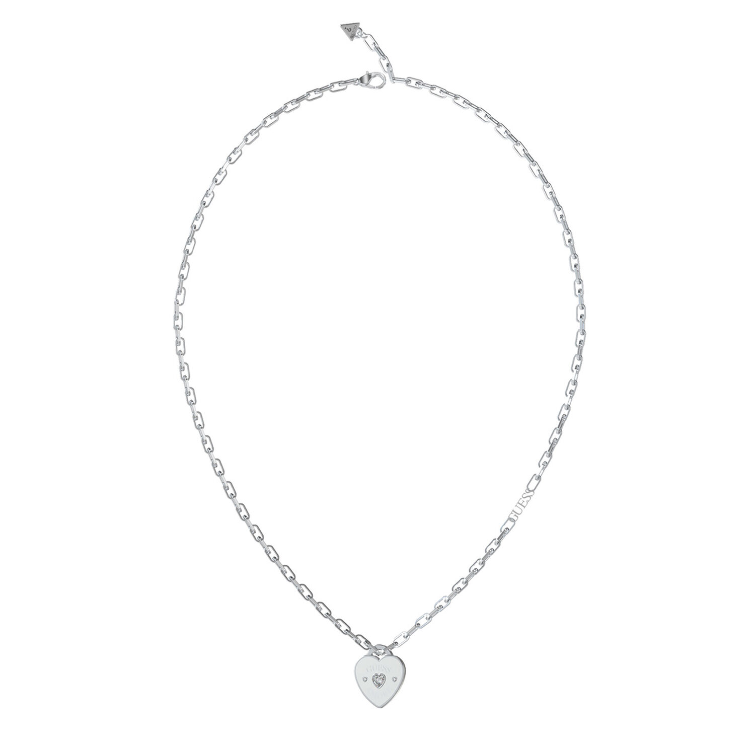 Collar Guess Jubn05060jwrht-u Plateado image number 0.0