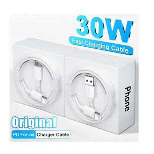Cable Carga R&aacute;pida 25w Celular 3.1a Usb A Lightning Compatible Para Iphone