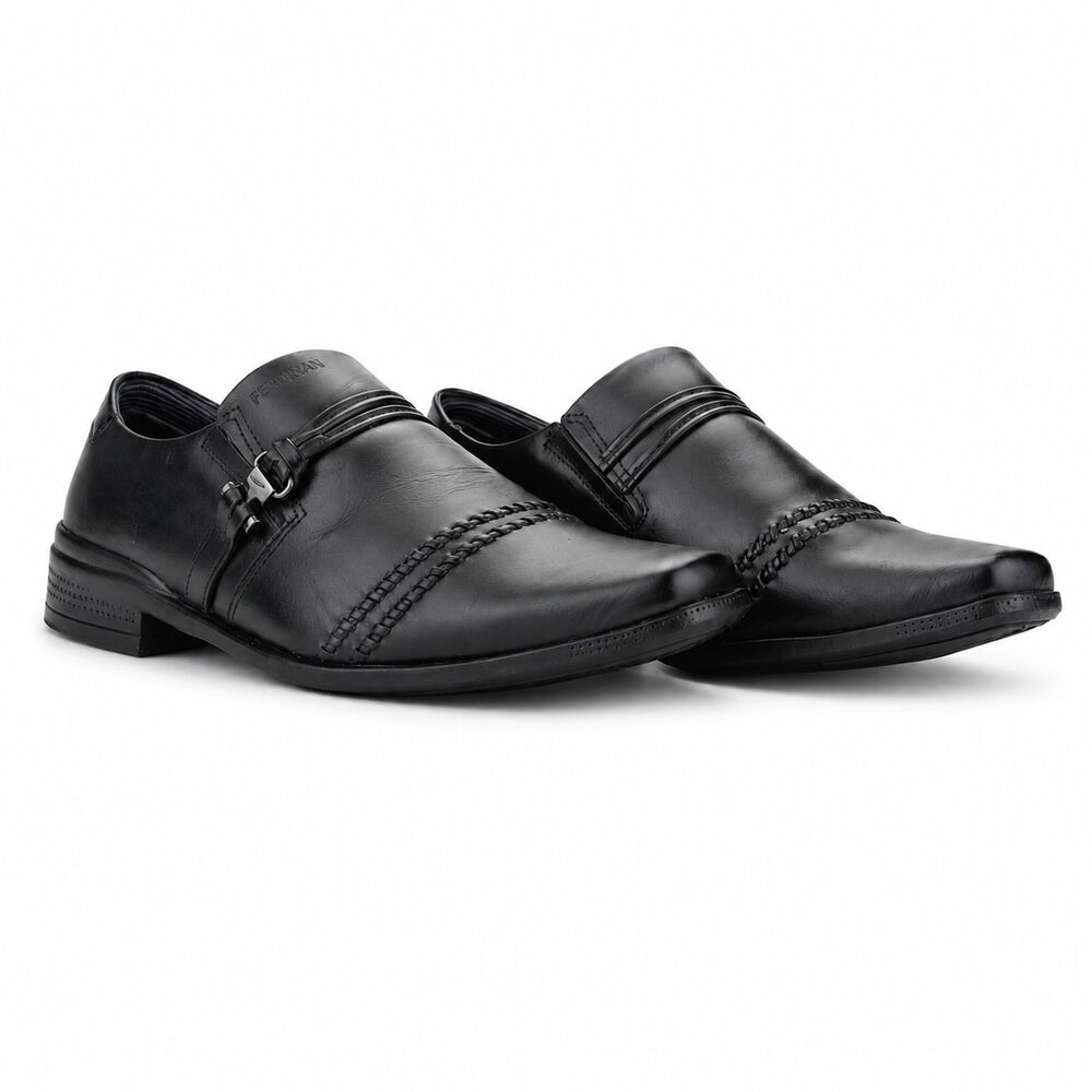 Zapato Ferracini Hombre 4349 Frankfurt Negro Matte Casual image number 6.0