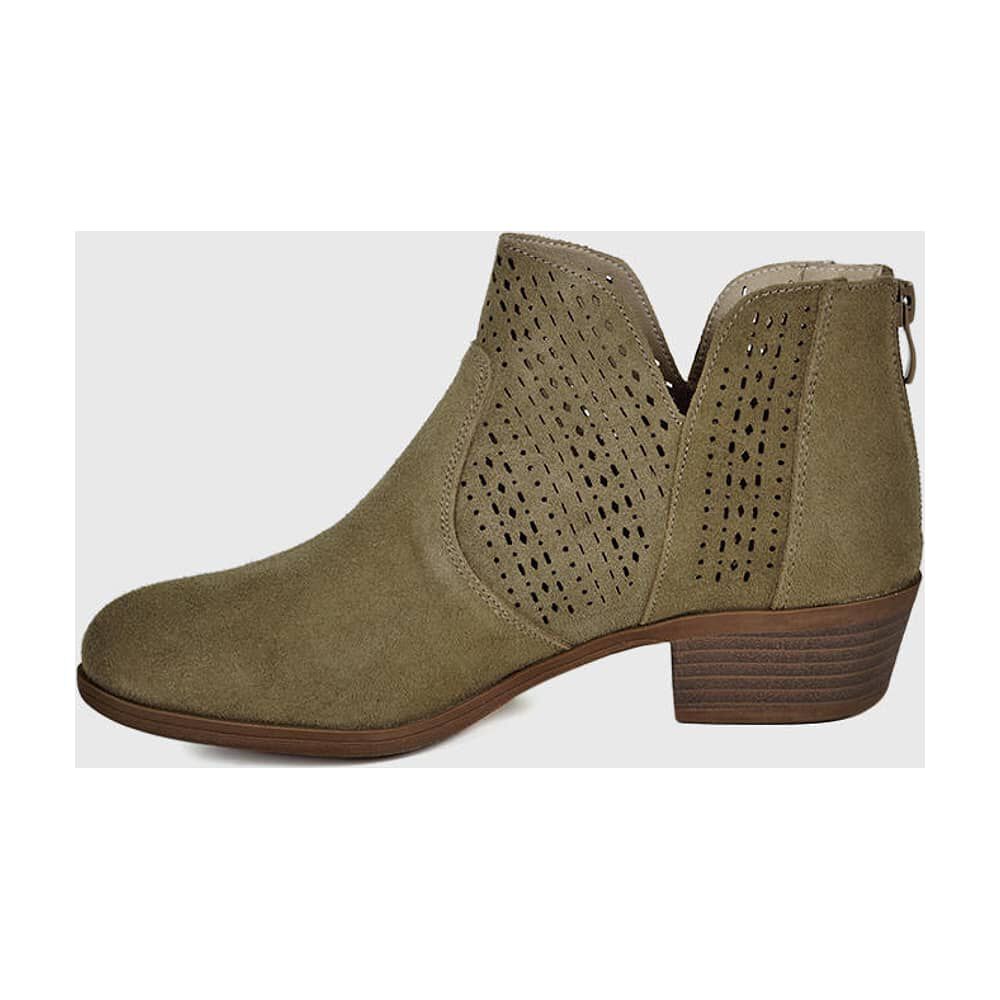 Bot&iacute;n Cuero Samanta Taupe image number 1.0