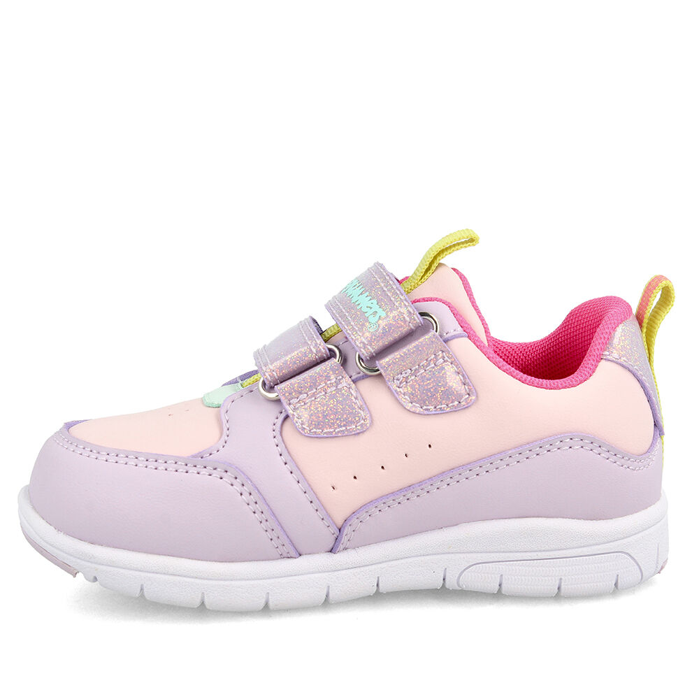 Zapatilla Niña Bubblegummers Soft Walker Lila image number 1.0