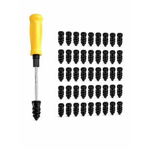 Kit Para Reparar Neumatico 51 Piezas Parche Pinchazo Moto