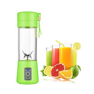 Juguera Licuadora Batidora Jugos Portatil Recargable Usb Verde Juguera Licuadora Batidora Jugos Portatil Recargable Usb Verde