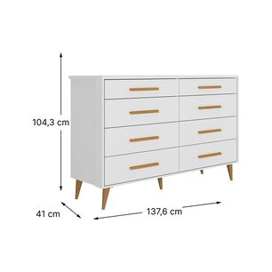 Comoda Di Poretti Design Brisa / 8 Cajones