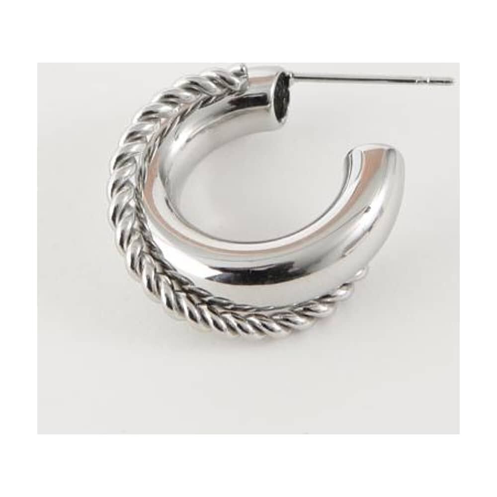 Aros 19v69 Italia Plateados Ster115 image number 2.0