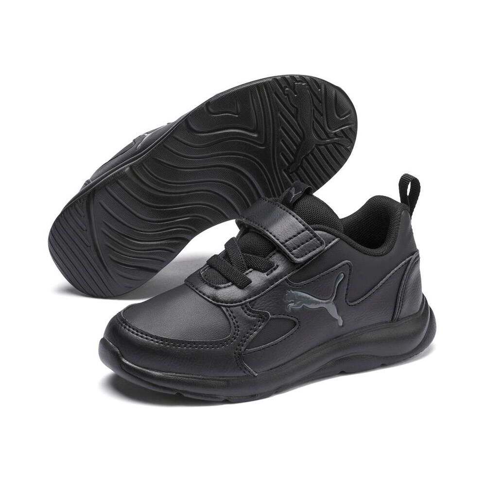 Zapatilla Escolar Unisex Puma Fun Racer Negro image number 0.0