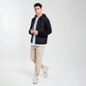 Chaqueta Denim Slim Manga Larga Hombre Skuad