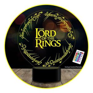 Lampara 3d Lord Of The Ring El Señor De Los Anillos Control