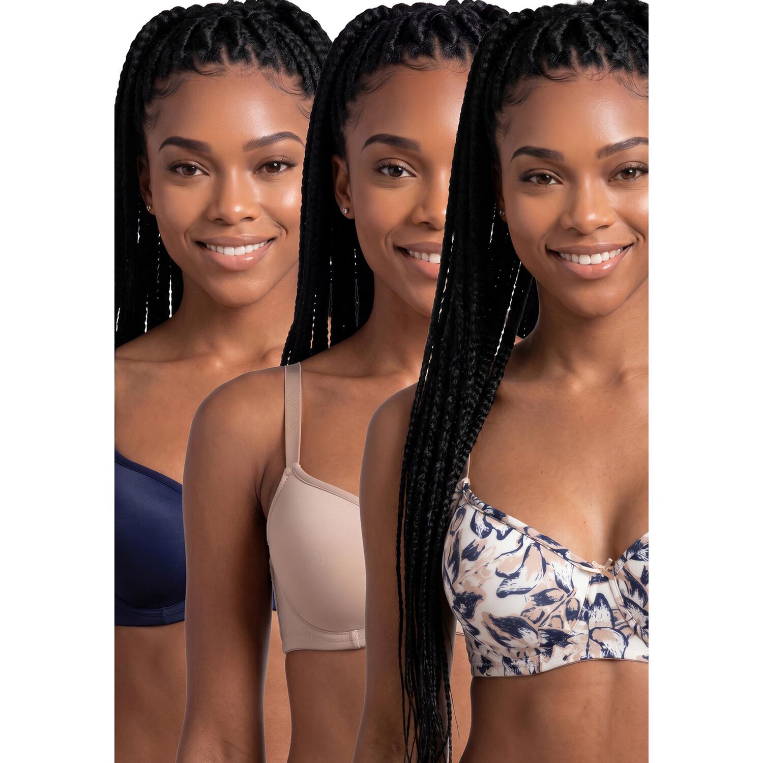 Pack 3 Sostenes Soft Mujer Kayser P350024-bei1 image number 0.0